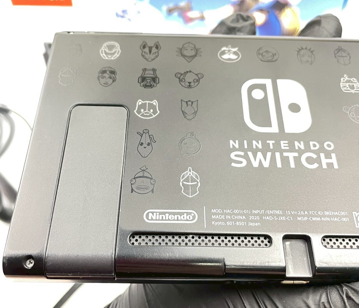 Nintendo Switch HAC-001(-01) Console Fortnite Wildcat Edition A