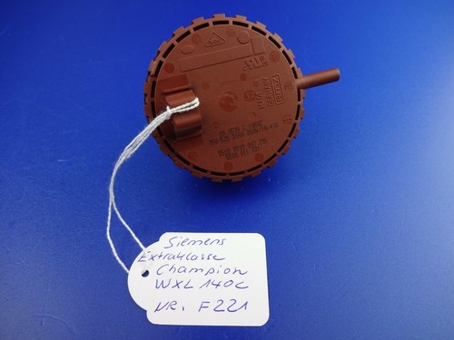 Druckwächter Waschmaschine - Siemens EXTRAKLASSE CHAMPION WXL140C 5500000000730