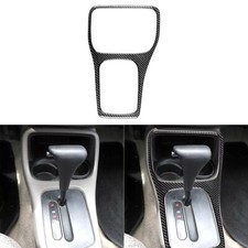 Real Carbon Fiber Center Console Gear Shift Panel Cover For Honda Civic 1996-00