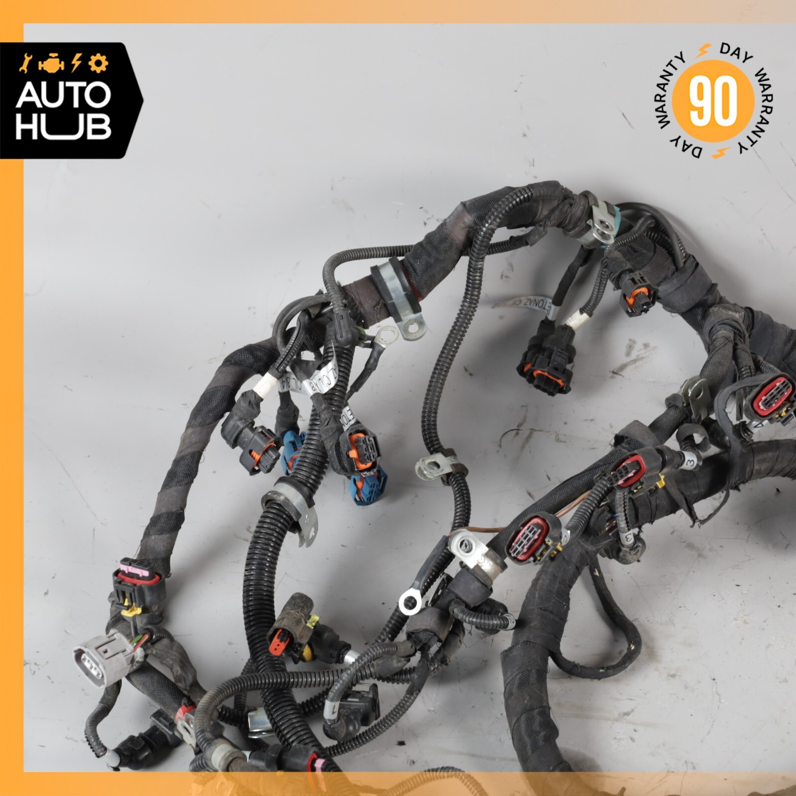 09-19 Maserati GranTurismo Quattroporte Engine Motor Wiring Wire Harness OEM 44k