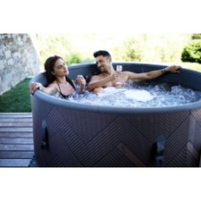 PISCINA IDROMASSAGGIO MINIPISCINA VASCA SPA GONFIABILE RISCALDATA 173CM 138GETTI