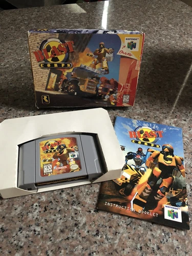 Blast Corps (Nintendo 64, 1997) w/box and manual