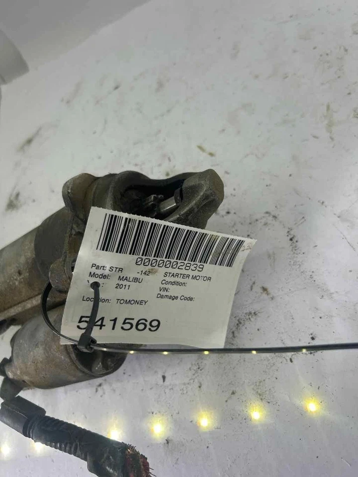 Fits 2008-2014 Chevrolet Malibu Starter Motor 2.4L OEM#:12609317 - Изображение 3 из 3