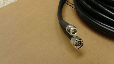 US  MADE   LMR-400  25 FT  N male to N  Female  COAX CABLE  Antenna  (CNT-400)