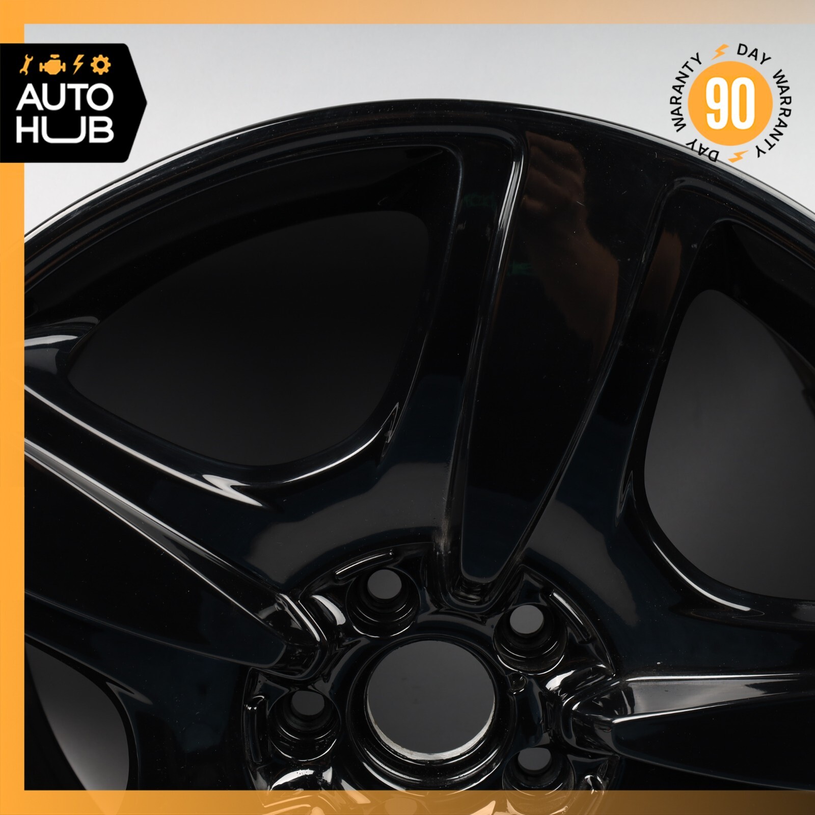 Bentley Continental GT GTC 9 x 19 19" Wheel Rim Black 3W0601025AK OEM