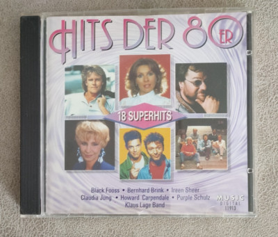 CD - Hits der 80er -  18 Superhits