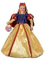 PAUL BLUMEN 27136 Schneewittchen Kost&uuml;m 4/5 sch&ouml;n aus M&auml;rchen mit Schminke