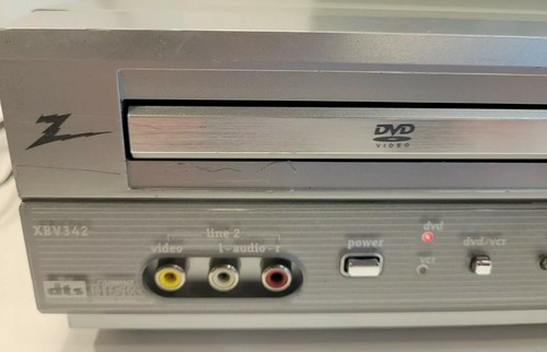 Combo reproductor ZENITH XBV342 VCR/DVD sin control remoto probado/funciona - Imagen 2 de 12