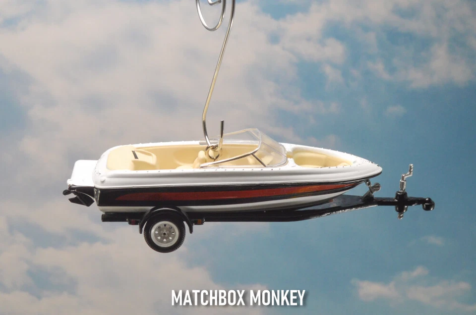 Waterski Wakeboard Speed Boat Christmas Ornament Mastercraft Sea Ray Water Ski - Image 4 of 4