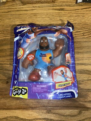 Lebron James Heroes of Goo Jit Zu Stretch Toy - Space Jam A New Legacy Sealed!!