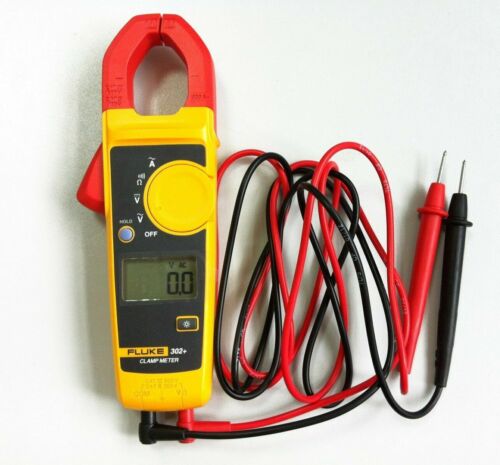 Fluke 302+ tester multimetro misuratore morsetto digitale 400 A CA con set cavi di prova TL75 - Foto 5 di 9
