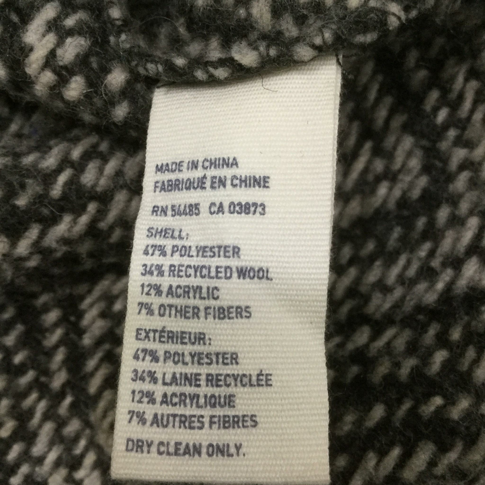 AMERICAN EAGLE Button Front Wool Herringbone Knit… - image 7