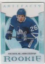  2022-23 Artifacts Plexi #173 Nicholas Abruzzese ROOKIE Toronto Maple Leafs