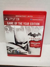 Batman Arkham City Video Game for PS3 - Game of the Year Edition - Greatest Hits