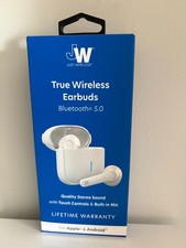 Just Wireless True Wireless Earbuds Bluetooth 5.0 w/Touch Control  Built-in-Mic