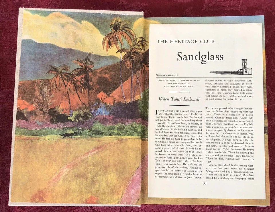 The Moon And Sixpence W Somerset Maugham Heritage Press - Imagem 4 de 4