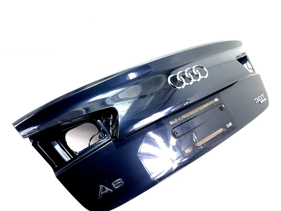 AUDI A6 QUATTRO 2012-2018 TAPA MALETERO TRASERO AZUL OEM* Foto 3 de 4
