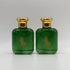 2x Polo GREEN by Ralph Lauren Men EDT 0.5oz/15ml Splash Travel Mini NEW
