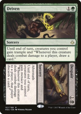 Played MTG Driven // Despair Hour of Devastation HOU R 157