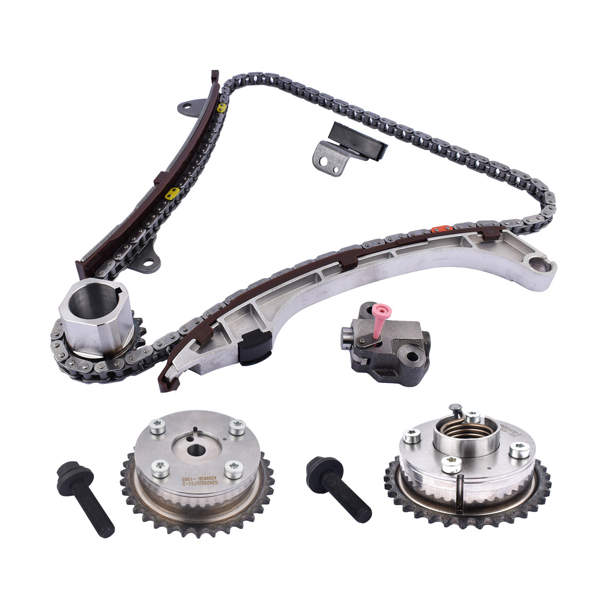 Timing Chain Kit VVT For Toyota RAV4 Highlander Sienna Venza Camry 2.7 2.5 09-14 - Foto 5