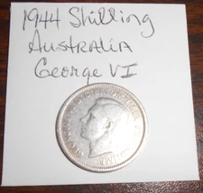 1944-S AUSTRALIA - SHILLING - GEORGE VI