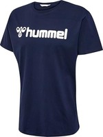 Herren T-Shirt Kurzarm Marine GrößE S hummel Hmlgo 2.0 Logo Baumwolle
