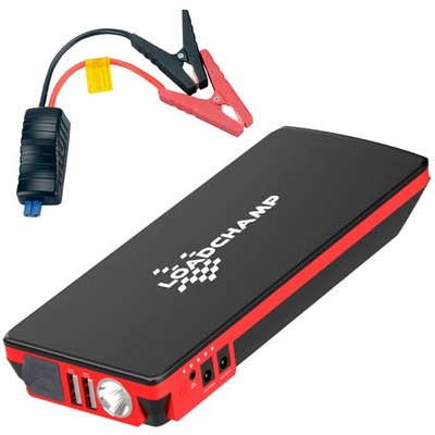 LOADCHAMP Lithium Starthilfe 18.000mAh 650A Energiestation Booster Jump Starter