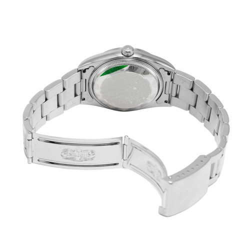 ROLEX Oyster Perpetual Date 15200 White Men's Used Watch #32194 - Afbeelding 4 van 5