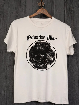 VTG Primitive Man Band Short Sleeve T Shirt White All Size S-5XL Go221
