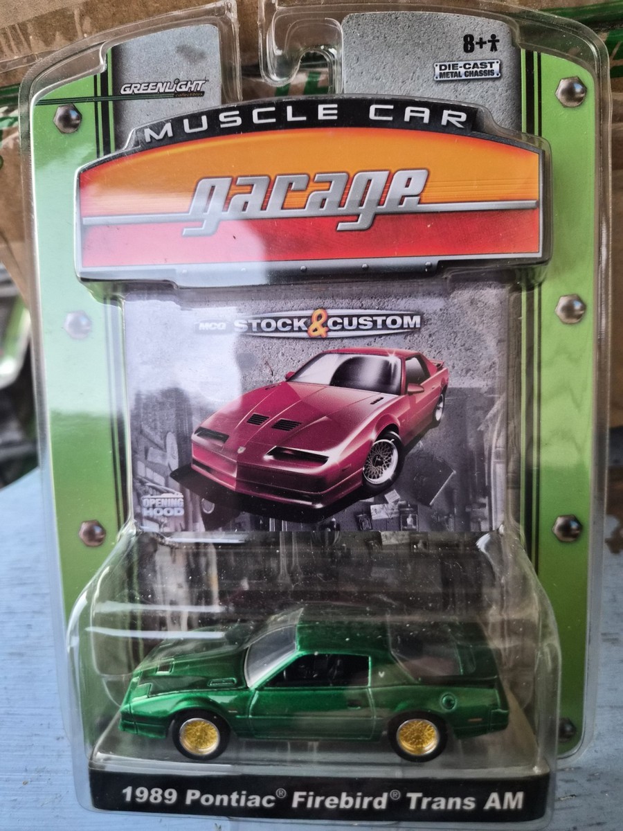 Greenlight 1989 Pontiac Firebird Trans AM Muscle Car Garage MCG