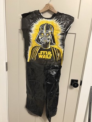 Vintage 1977 Star Wars Darth Vader Kids Halloween Costume No Mask