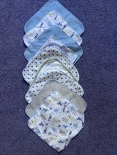 Mixed Infant Washcloths, Pack Of 9