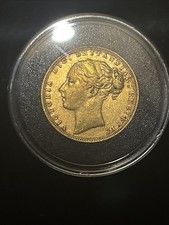 1871 Full Gold Sovereign. In Protective Capsule With Authenticating Paperwork