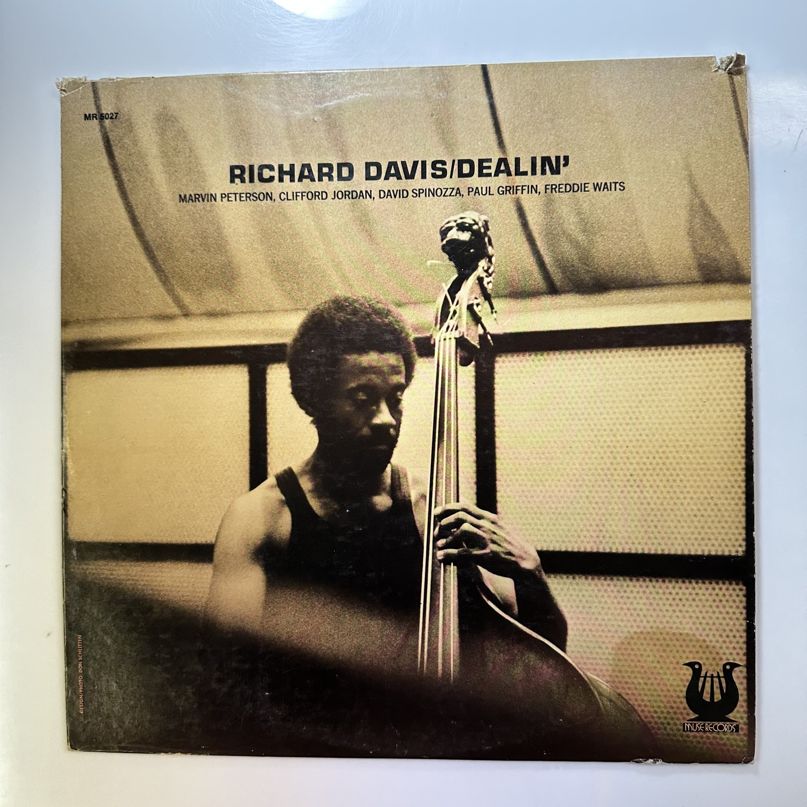 Dealin' LP Vinyl Record Richard Davis Promo