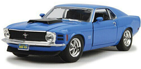 Ford Mustang Boss 429 - 1970 Blau Motormax 1:24