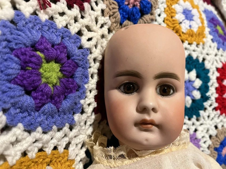 Rare Ancienne Poupée Bébé Caractère Simon & Halbig character doll Moule. 949 - Photo 4/4