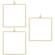 3 Pieces Artificial Flower Wreath Decorations DIY Frame Delicate