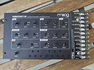 Moog WERKSTATT 01 CV Expander Analog Synthesizer mit Netzteil