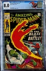 Amazing Spider-Man #77 CGC 8.0 Lizard And Human Torch Appearance