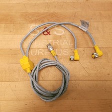 Turck VB2-RS 4.4T-1.5/2WK 4T-0.3/0.3 U0163-03 Molded Twin Junction Connector