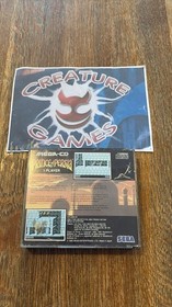 Sega Mega CD Game Prince of Persia With Manual PAL back case comes loose
