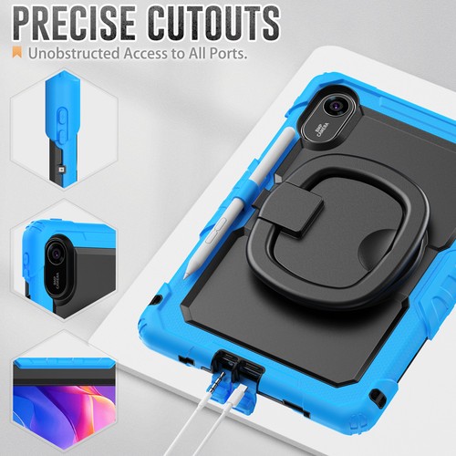 For Xiaomi Redmi Pad 2 11-inch 2025 Rotation Handle Stand Shockproof Rugged Case - Picture 138 of 153