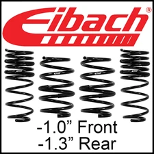 Eibach Pro-Kit -1"F / 1.3"R Lowering Springs Set 2010-2015 Chevy Camaro 3.6L V6
