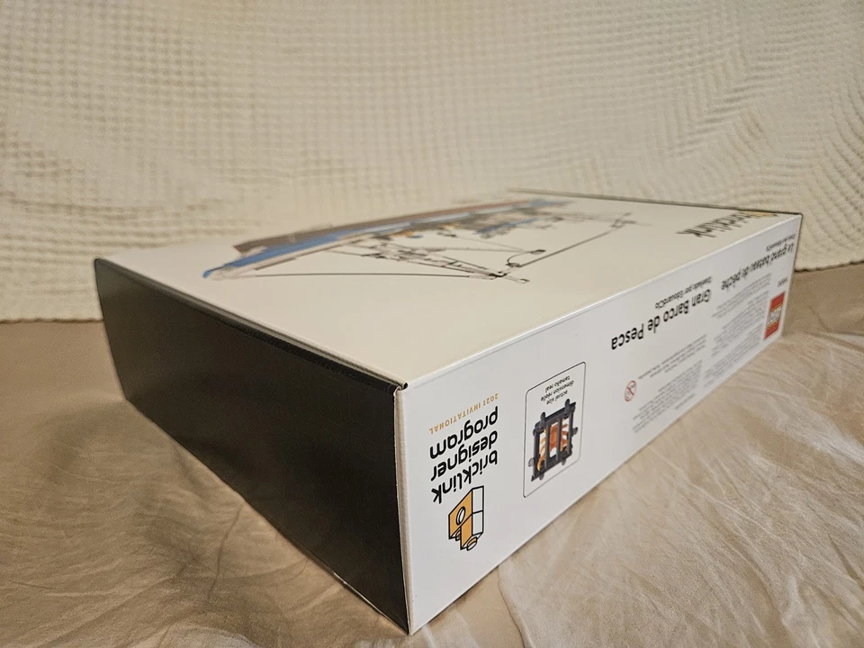 LEGO Bricklink Designer Program Gran Barco de Pesca 910010 Nuevo Sellado Retirado Foto 3 de 4