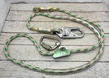 Buckingham BUCK - BuckAdjuster™ 9-8  Lineman's 8ft Adjustable Lanyard - MFG-2023