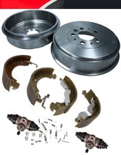 VW T4 Set Bremstrommel + Bremsbacken + Radbremszylinder hinten Hinterachse*