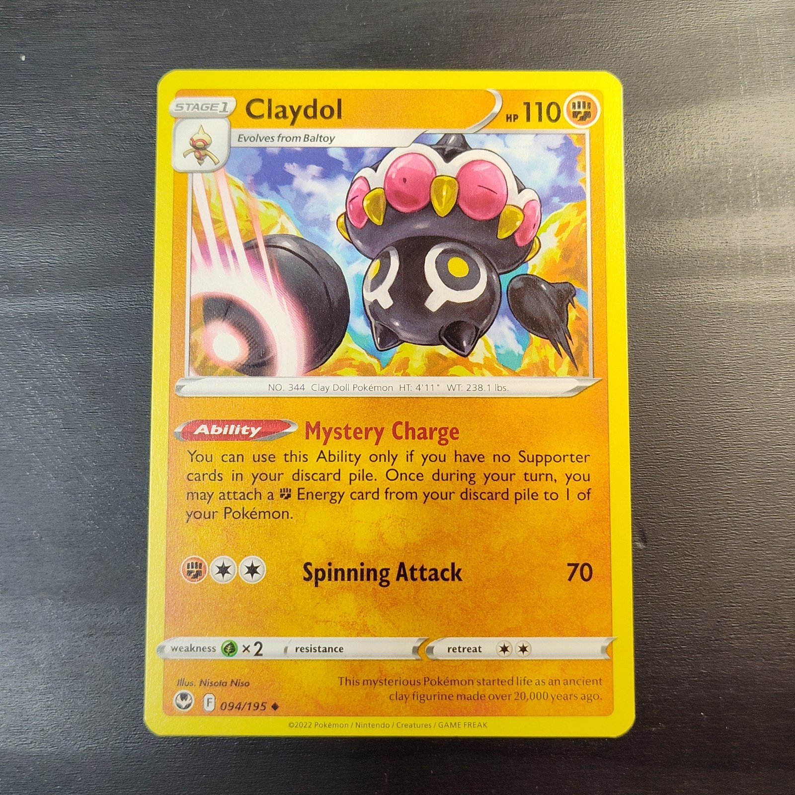 Claydol, 094/195 : Uncommon - Pokemon TCG Card