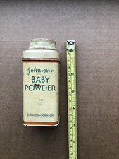 Johnson  s 4 Oz. Baby Powder Antique Tin Johnson  Johnson