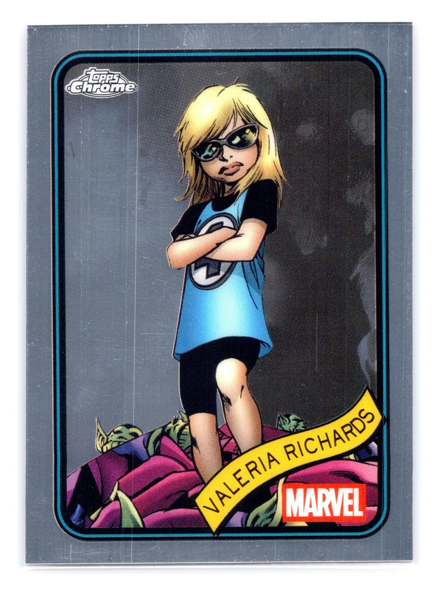 2025 Marvel Topps Chrome #87 Valeria Richards Trading Card MCU