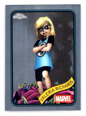 2025 Marvel Topps Chrome #87 Valeria Richards Trading Card MCU